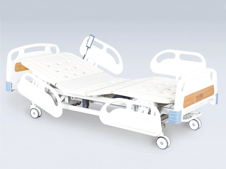 Three-function electric bed